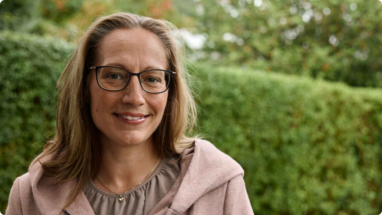 "Att irrigera med en lägre vattenvolym hjälper mig att återfå kontrollen och ger mig självförtroende så att jag kan lita på min kropp."